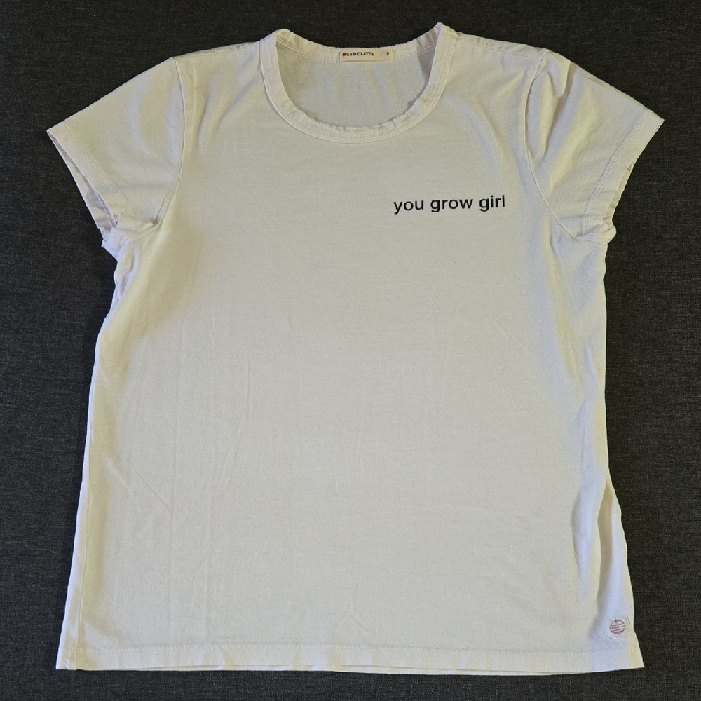 NWT Marine Layer Cream Tee